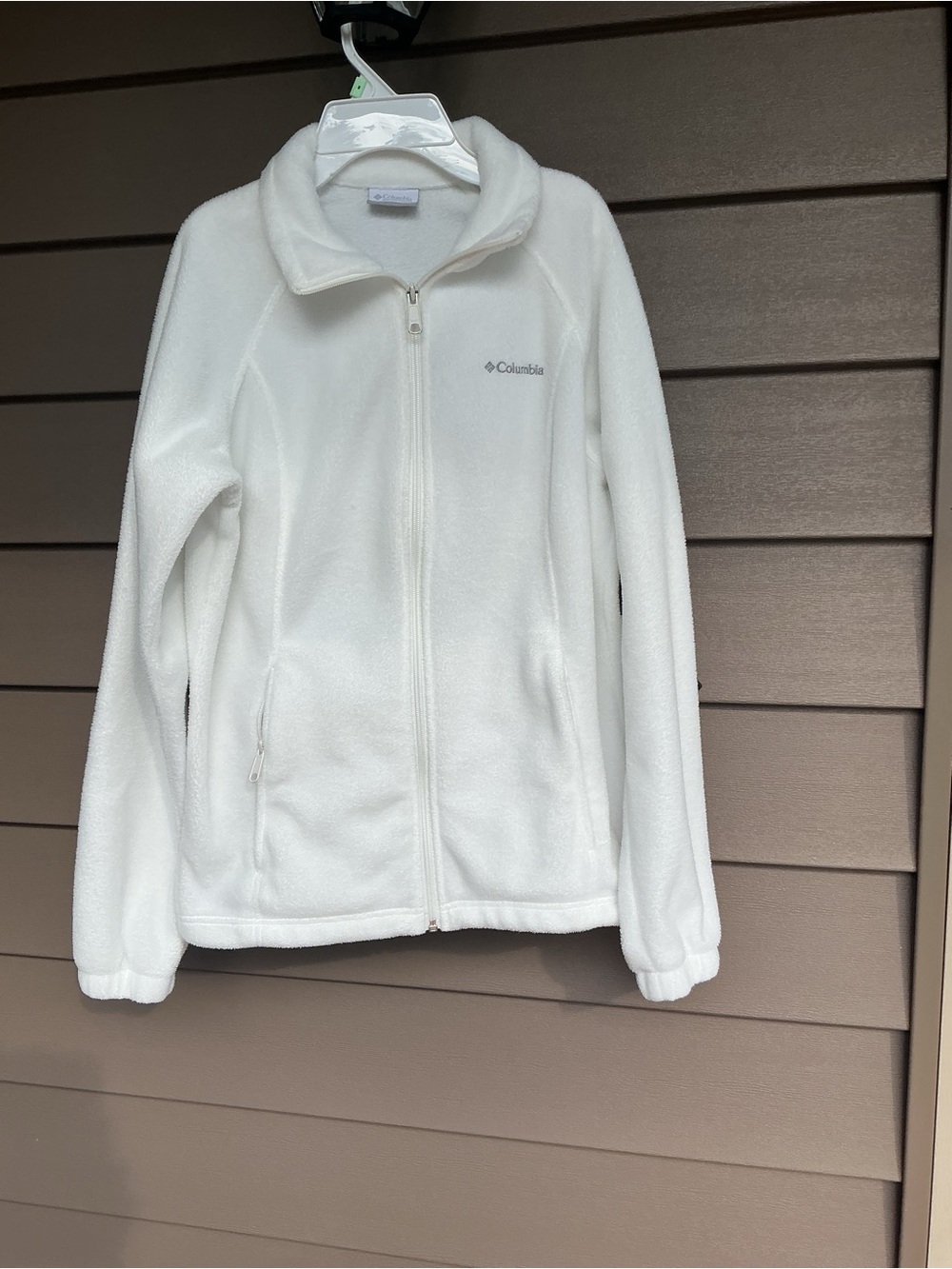 Columbia White womens Full-Zip Fleece Jacket